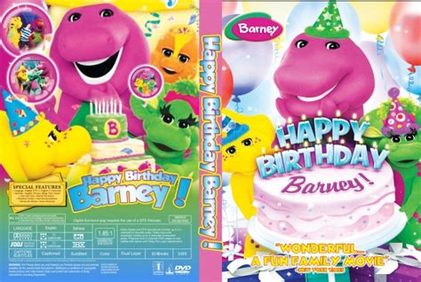 Covercity Dvd Covers And Labels Happy Birthday Barney