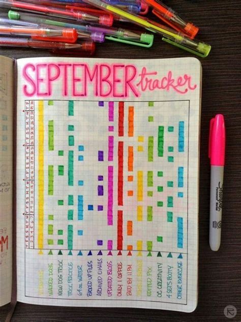 25 Bullet Journal Ideas Unique And Simple Legend Flowers Planner