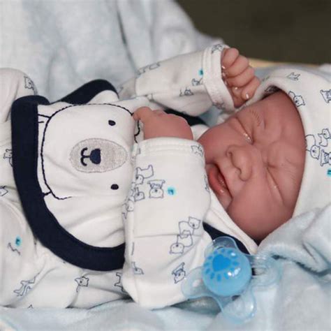 14 Inches Crying Preemie Berenguer Life Like Reborn Baby Boy
