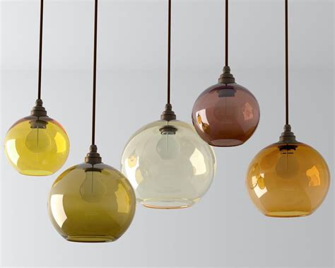hand blown glass pendant lights kitchen lighting modern etsy australia blown glass pendant