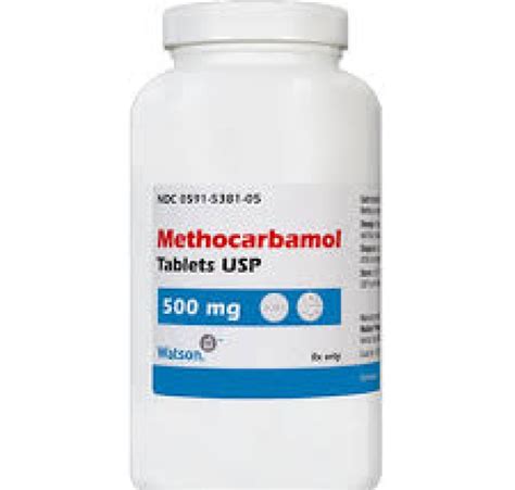 Methocarbamol Tablets 100 Tabs Buy