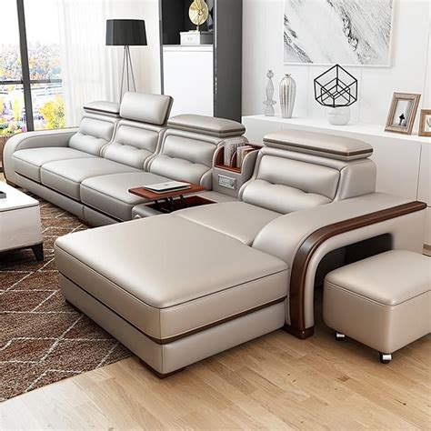Top Quality Home Living Room Furniture New Shaped Sofa Designs Top