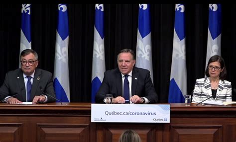 The commander would teach them how to live. Point de presse quotidien de François Legault : les ...