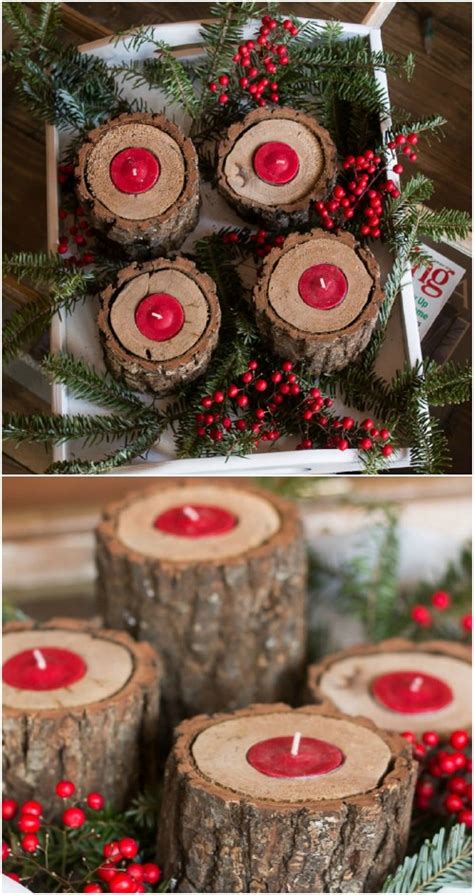 40 Rustic Christmas Decor Ideas You Can Build Yourself Diy And Crafts