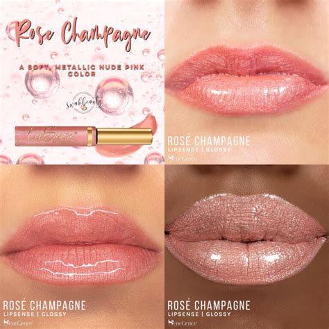 Rosé Champagne LipSense Limited Edition swakbeauty com