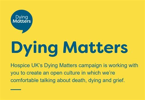 Dying Matters Awareness Week 2023
