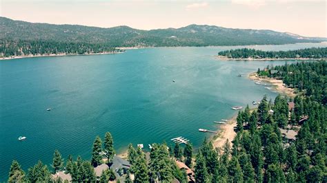 Big Bear Lake Aerial Video Shot On Mavic Mini Youtube