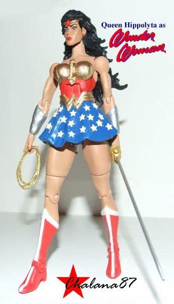 Wonder Woman Queen Hippolyta Wonder Woman Custom Action Figure