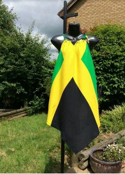 caribbean flags jamaica outfits caribbean outfits flag outfit west indies smock dress