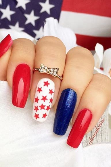 4th July Nails Fireworks 31 Patriotic Nail Ideas For The 4th Of July