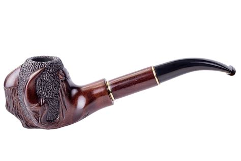 Buy Dr Watson Wooden Smoking Pipe Hand Carved Fits 9mm Filter