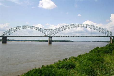 Memphis Bridge Stock Photos Pictures And Royalty Free Images Istock