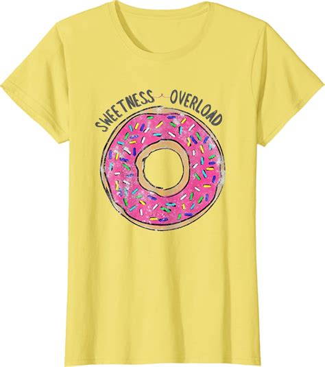 Vintage Big Pink Donut Shirt Colorful Sprinkles Doughnut T Shirt