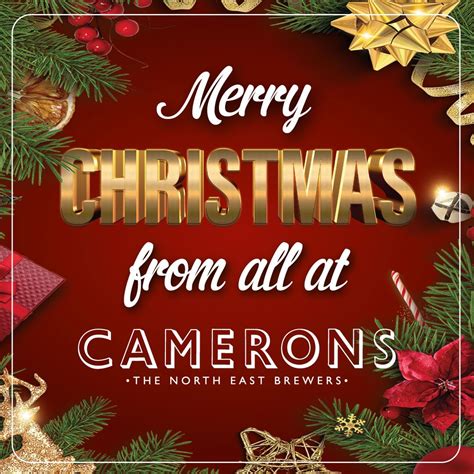 Camerons Brewery On Twitter The Whole Team At Camerons Would Like To Wish You All A Very Merry
