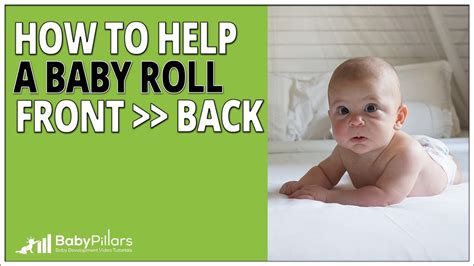 How To Help Baby Roll Front To Back Part Of Babypillars Online Home