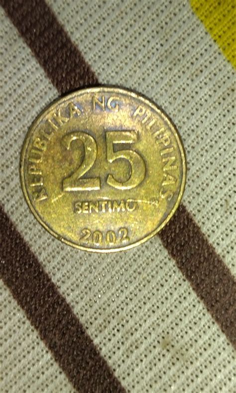 25 Centavo Philippine Rare Error Coin Hobbies And Toys Memorabilia