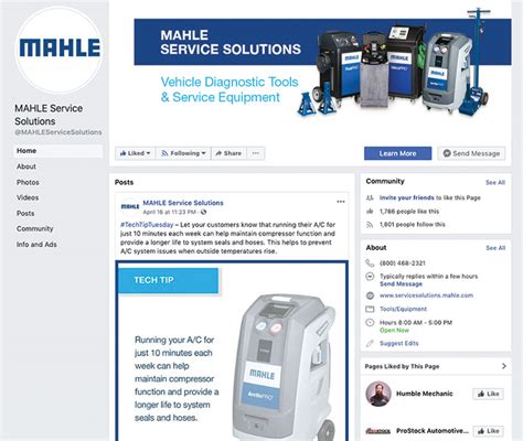 Mahle Launches Service Solutions Facebook Page For Auto Service Techs