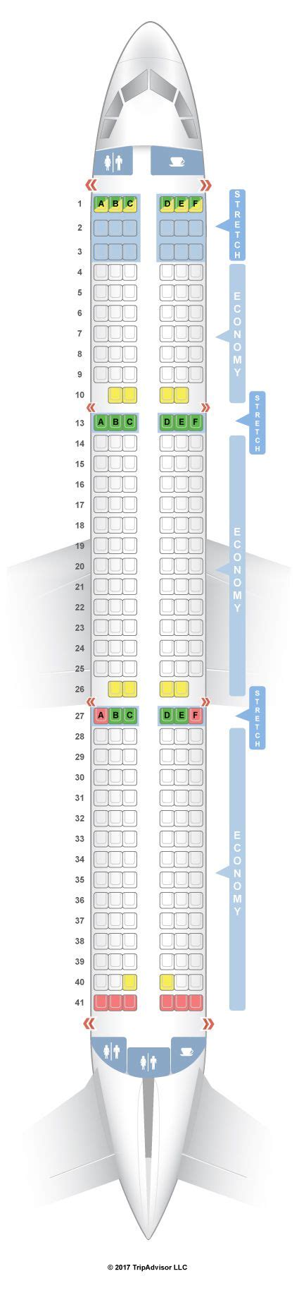 Frontier Seating Chart Airplane