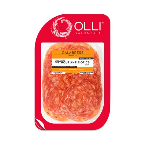 Olli Salumeria Sliced Salami Calabrese Thrive Market