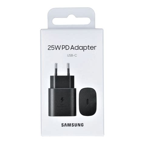 Adaptateur Chargeur Secteur Ultra Rapide Usb C 25w Samsung Ep Ta800