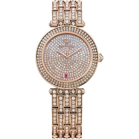 Ladies Rose Gold Stone Set Cali Watch Watches From Francis And Gaye
