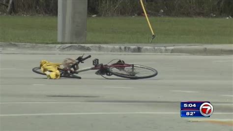 Bicyclist Hospitalized After Collision With Car In Sw Miami Dade Wsvn 7news Miami News