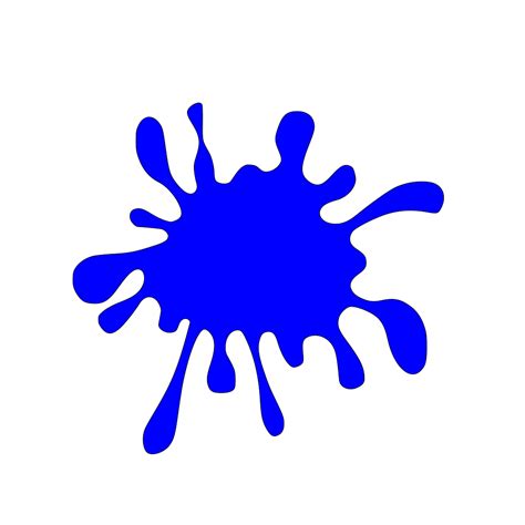 Dark Blue Splash Ink Png Svg Clip Art For Web Download Clip Art Png