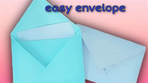 How To Make Envelope Without Glue And Tape Origami Envelope Youtube