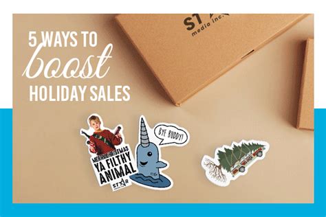 Stickeryou 5 Ways To Boost Sales This Holiday Season Milled