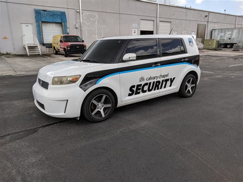 Security Car Wraps Graphics And Lettering Packages Cws