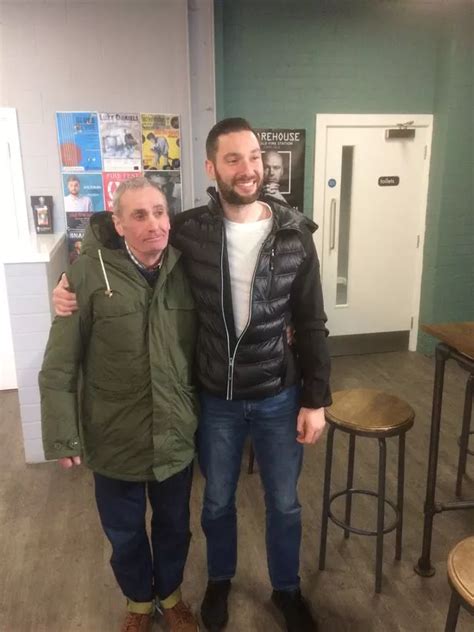 actor who was a homeless drunk is reunited with good samaritan who turned his life around