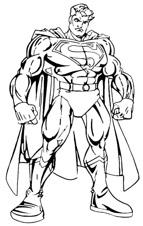 60 Desenhos Do Super Homem Para Colorir Dicas Práticas
