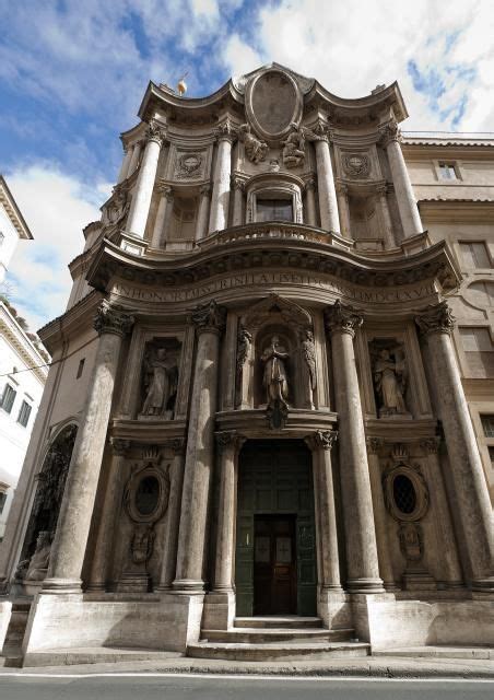 Francesco Borromini Iglesia San Carlo Alle Quattro Fontane 1641 En