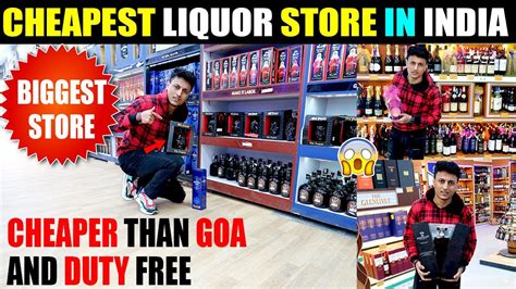 Biggest Liquor Store In India Prices Cheaper Than Goa And Duty Free