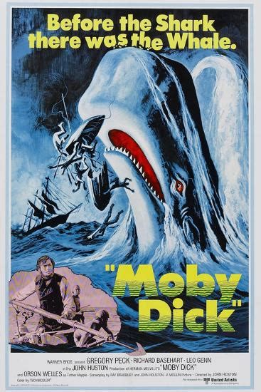 Herman Melvilles Moby Dick 1956 Moby Dick Directed By John Huston Giclee Print