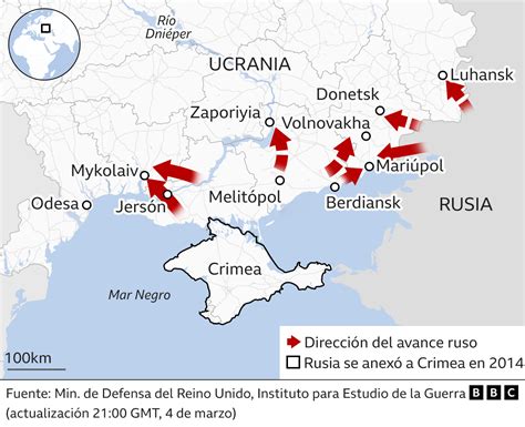 Rusia Invade Ucrania Por Qué Jersón Mariúpol Y Odesa Son Clave Para El éxito De La Invasión