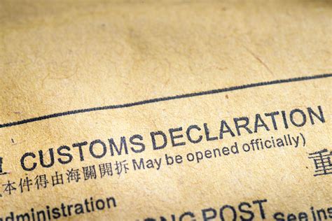 Customs Declarations Kgh Customs