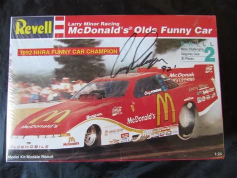 Revell Mcdonalds Olds Funny Car Larry Minor Racing 124 Kit 7353