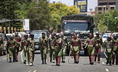 The Good News Today Kenyan Police Kill Dozens Of Protesters Before Election