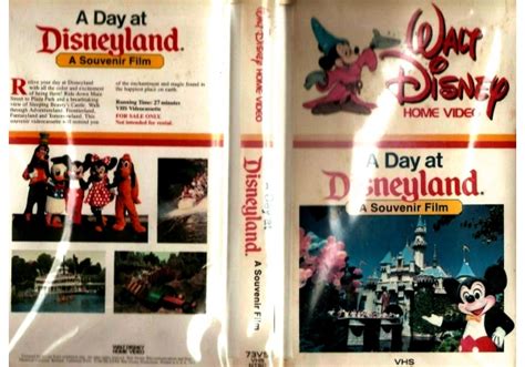 Day At Disneyland A On Walt Disney Home Video United States Of