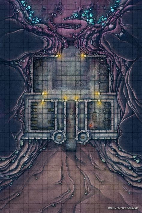 Enter The Underdark Battle Map 30x45 Rbattlemaps