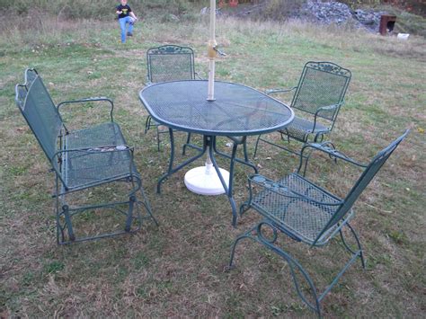 Great savings & free delivery / collection on many items. 15 Photos Vintage Metal Rocking Patio Chairs