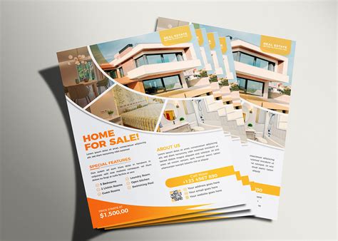 This Is A Creative Real Estate Flyer Design Template Behance