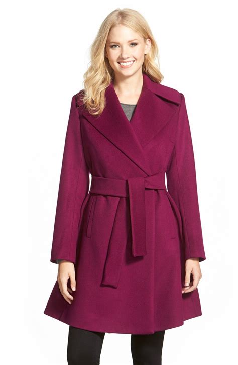 Trina turk 'beverly' wool & cashmere wrap coat (regular & petite). Trina Turk 'Violet' Wool Blend Wrap Coat | Nordstrom coats ...