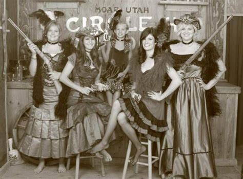 Take An Old Time Photo With My Girls Saloon Girls Wild West