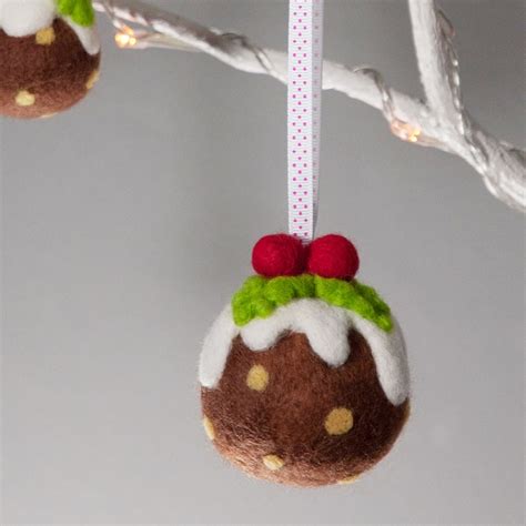 Felt christmas ornaments are so adorable, charming and cute! Needle Felting Workshp - Christmas decorations! - Spring ...