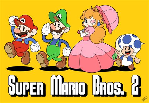 Super Mario Bros 2 By Zieghost On Deviantart