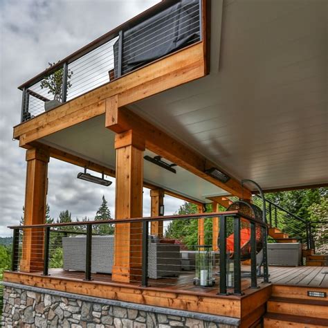 Get free shipping on qualified under deck ceiling systems or buy online pick up in store today in the lumber & composites department. Under Deck ceiling! Seattle, Wa. | Under deck ceiling ...