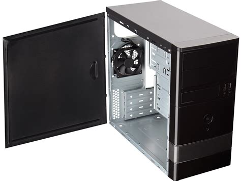 Rosewill Micro Atx Mini Tower Computer Case With Dual Fans Fbm 01 Ebay