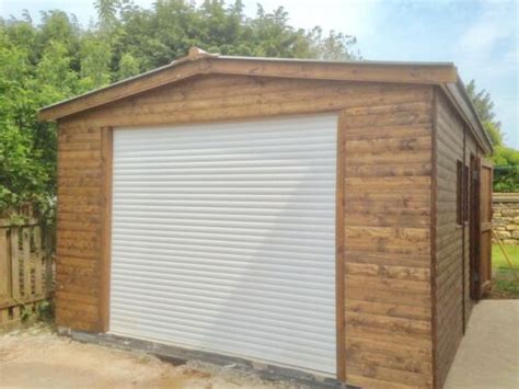 20 x 10 heavy duty tandg loglap digby wooden garage timber workshop garden shed ebay